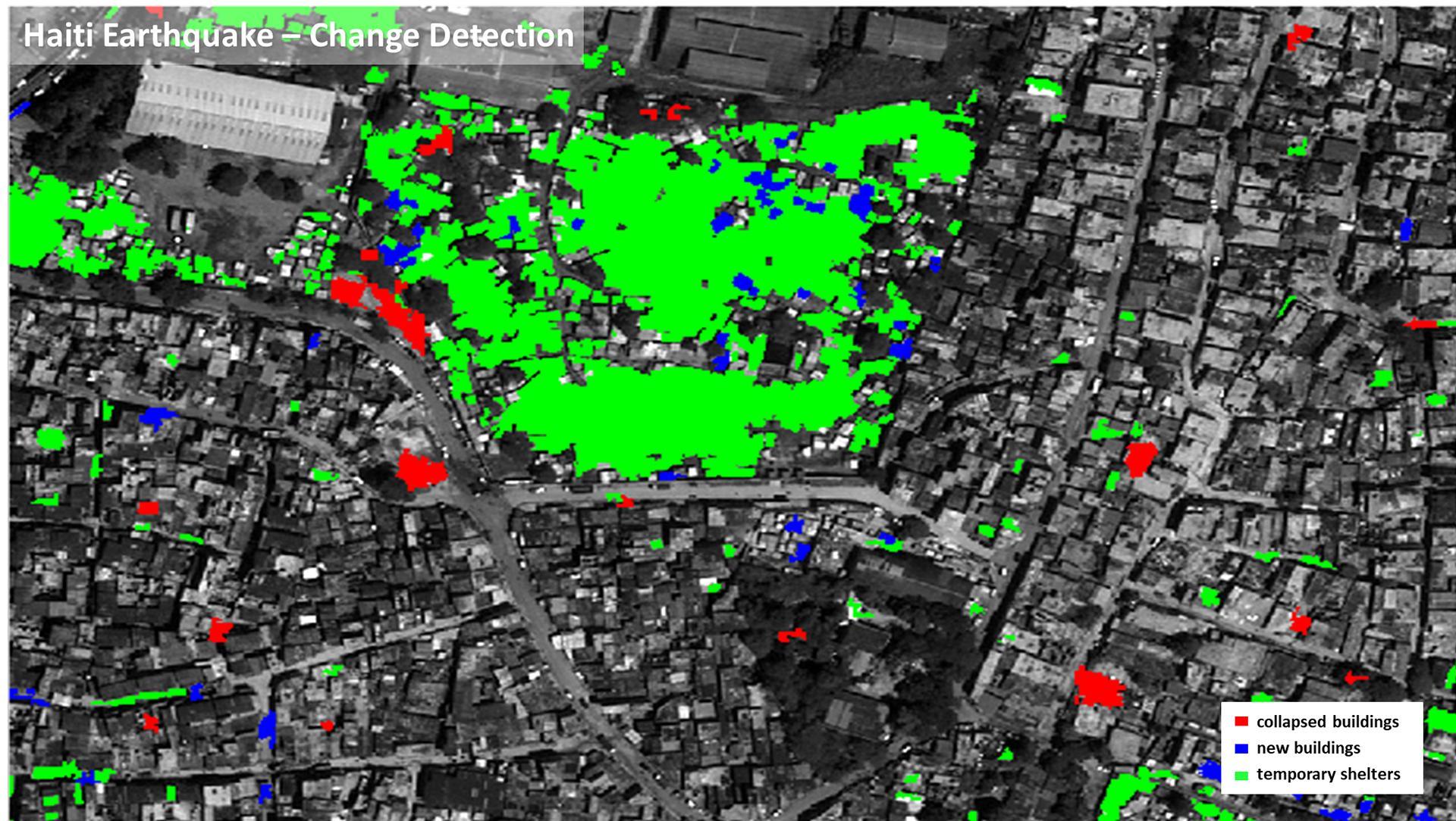 Haiti Erdbeben: Veränderungsanalyse