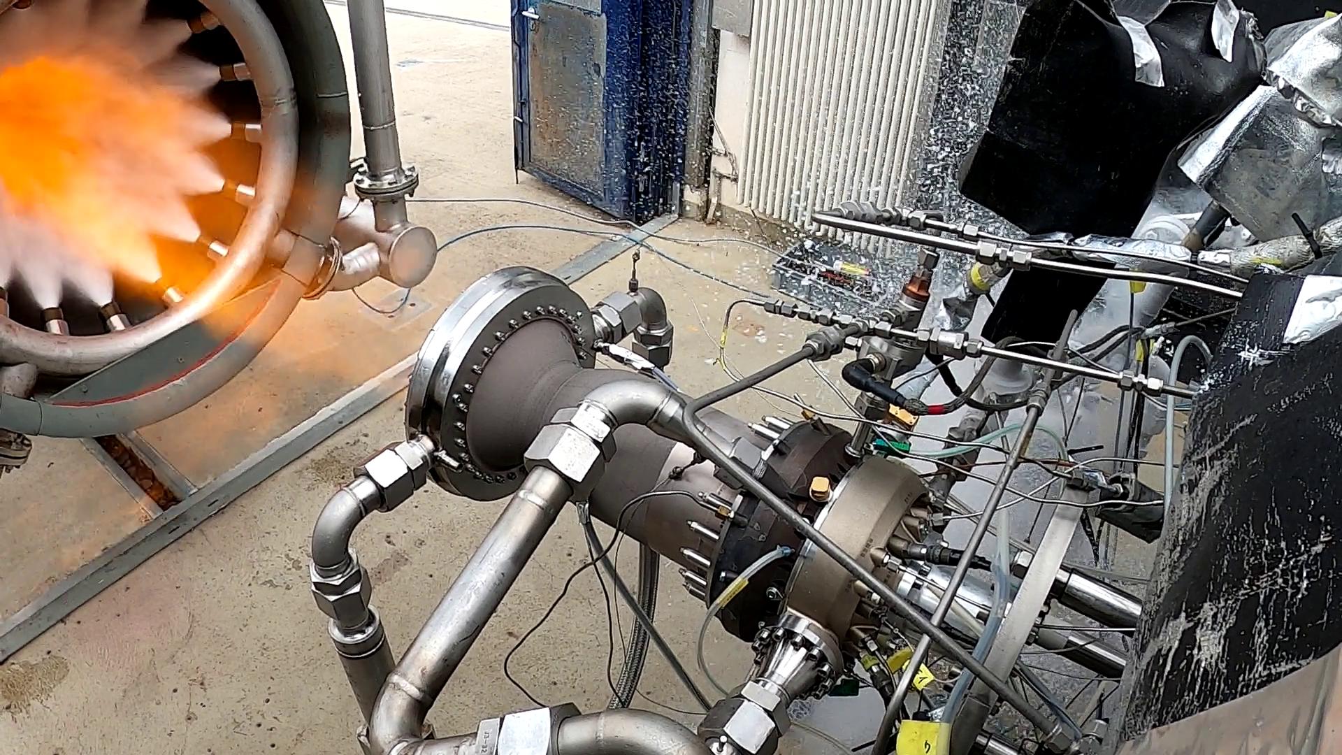 ETID-Technologiedemonstrator im Test am Prüfstand P8