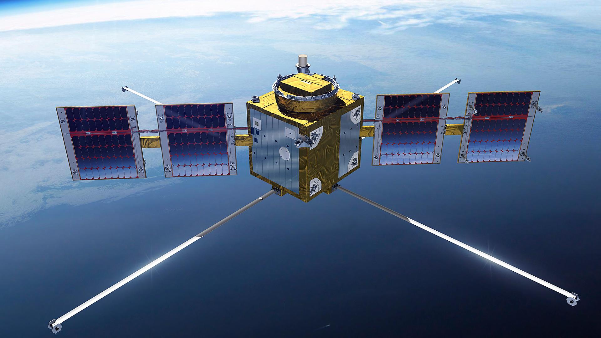 ESAIL Satellit im Orbit