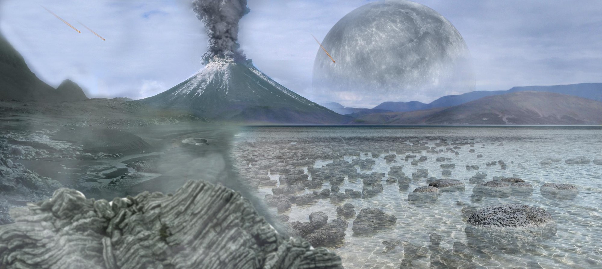 "Super-Supermond" im Archaikum