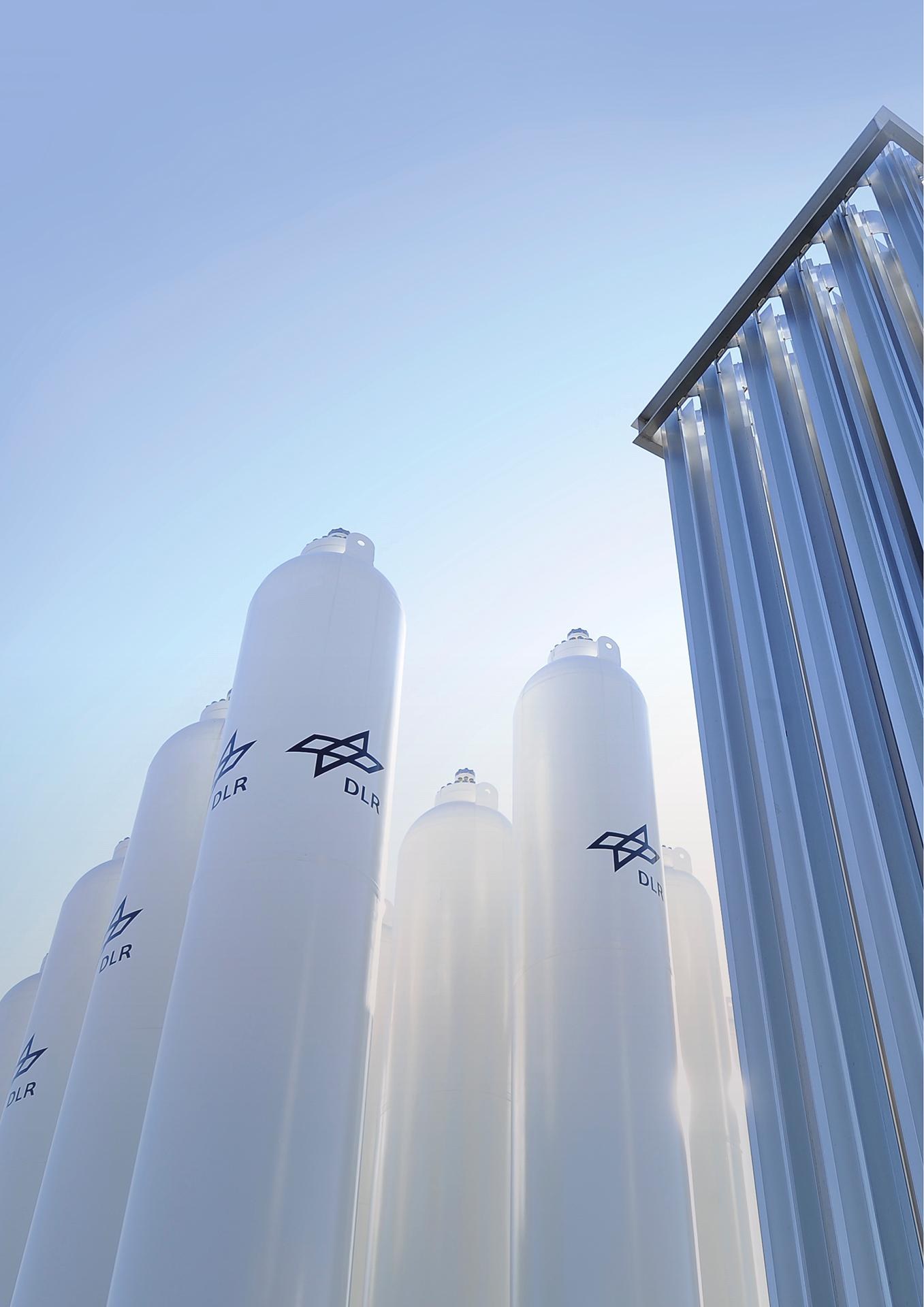 Anlage zur Wasserstoffversorgung im DLR Köln