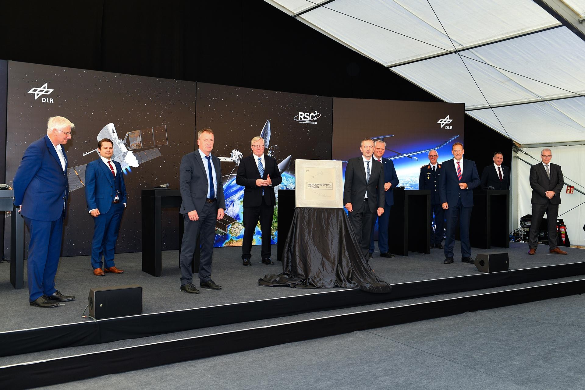 Enthüllt: "Startblock AeroSpacePark Trauen"