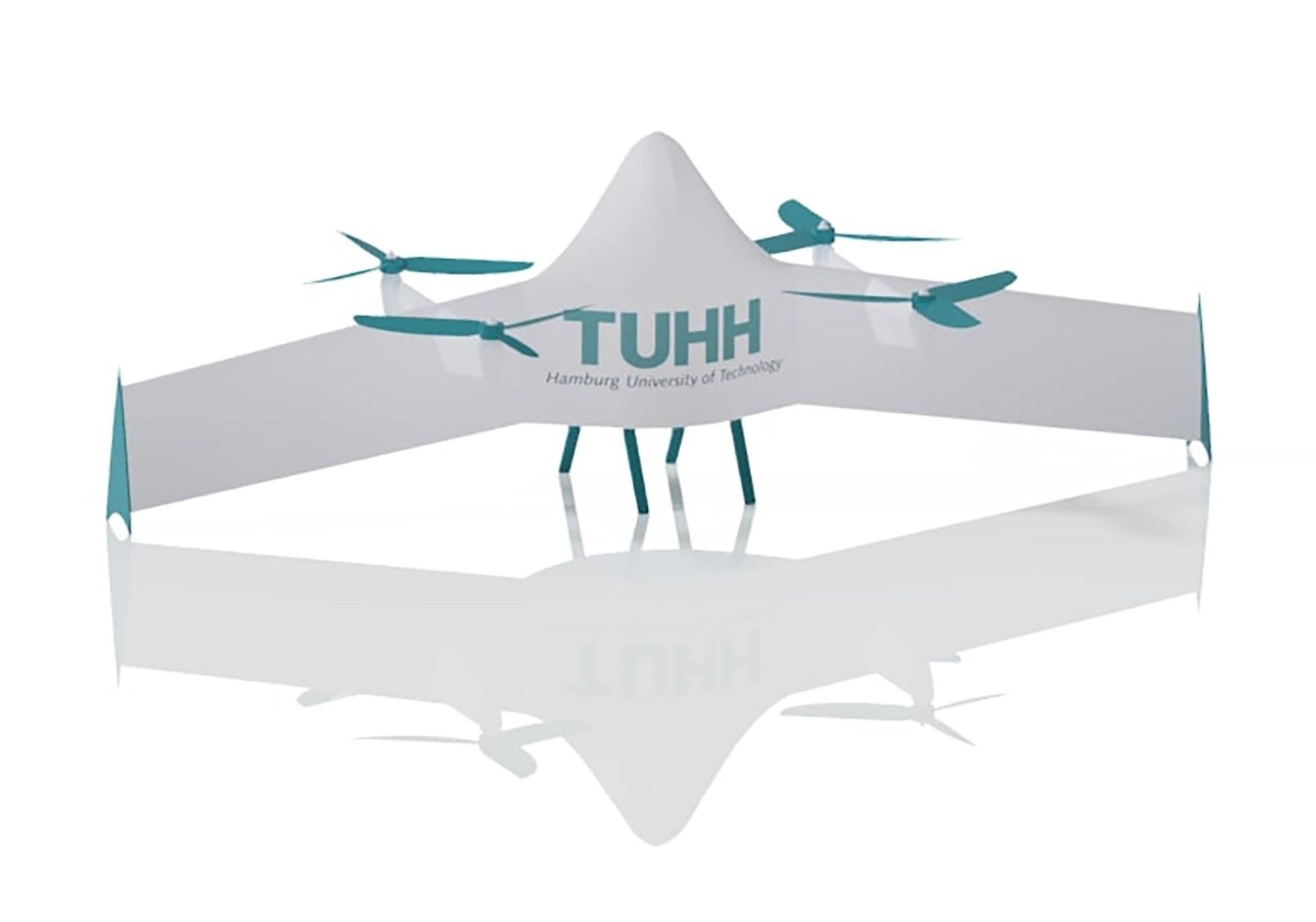 Luftfahrzeug TUHH HecTO-R Konzept des Teams der TU Hamburg