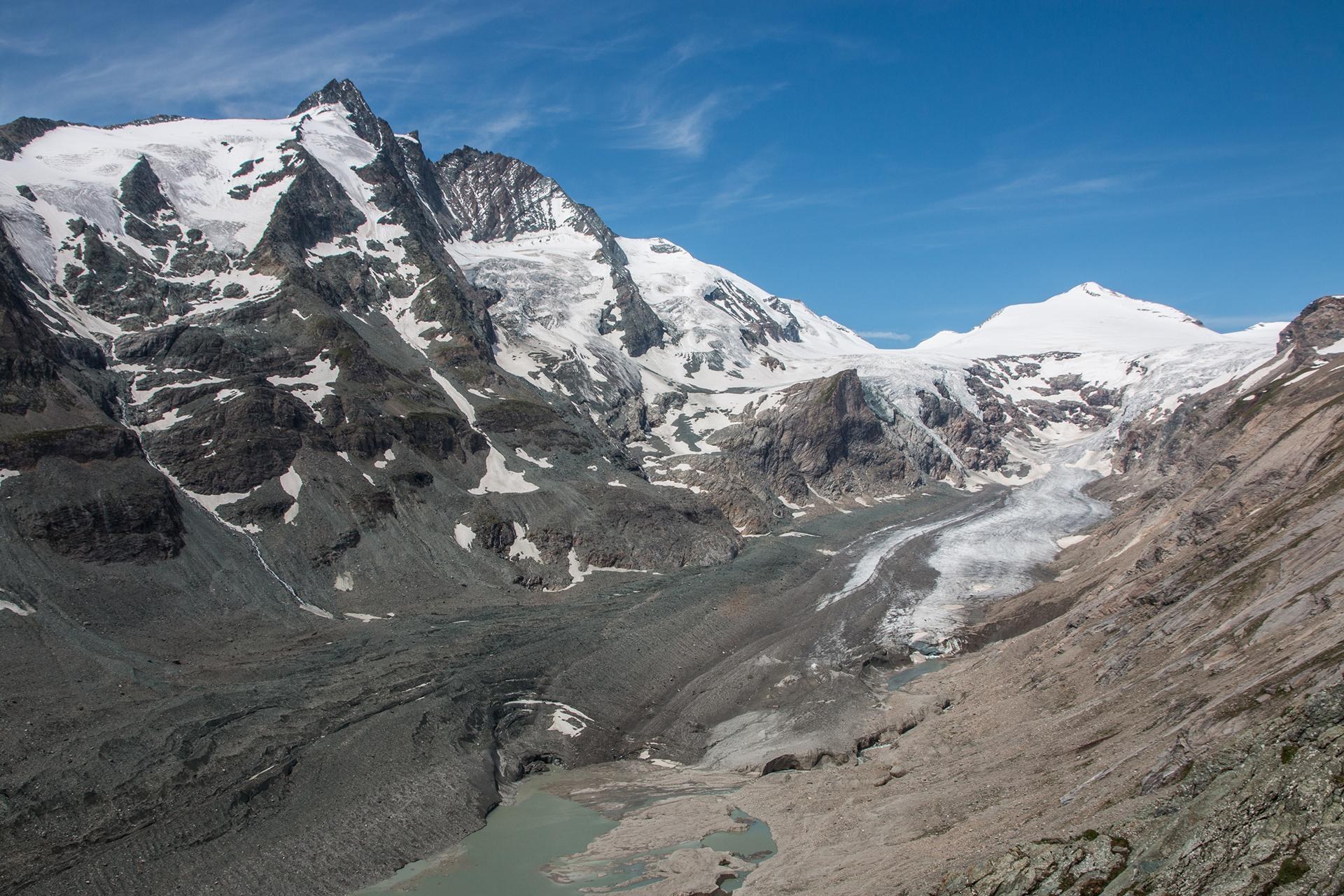 Pasterze Gletscher am Großglockner, Hohe Tauern