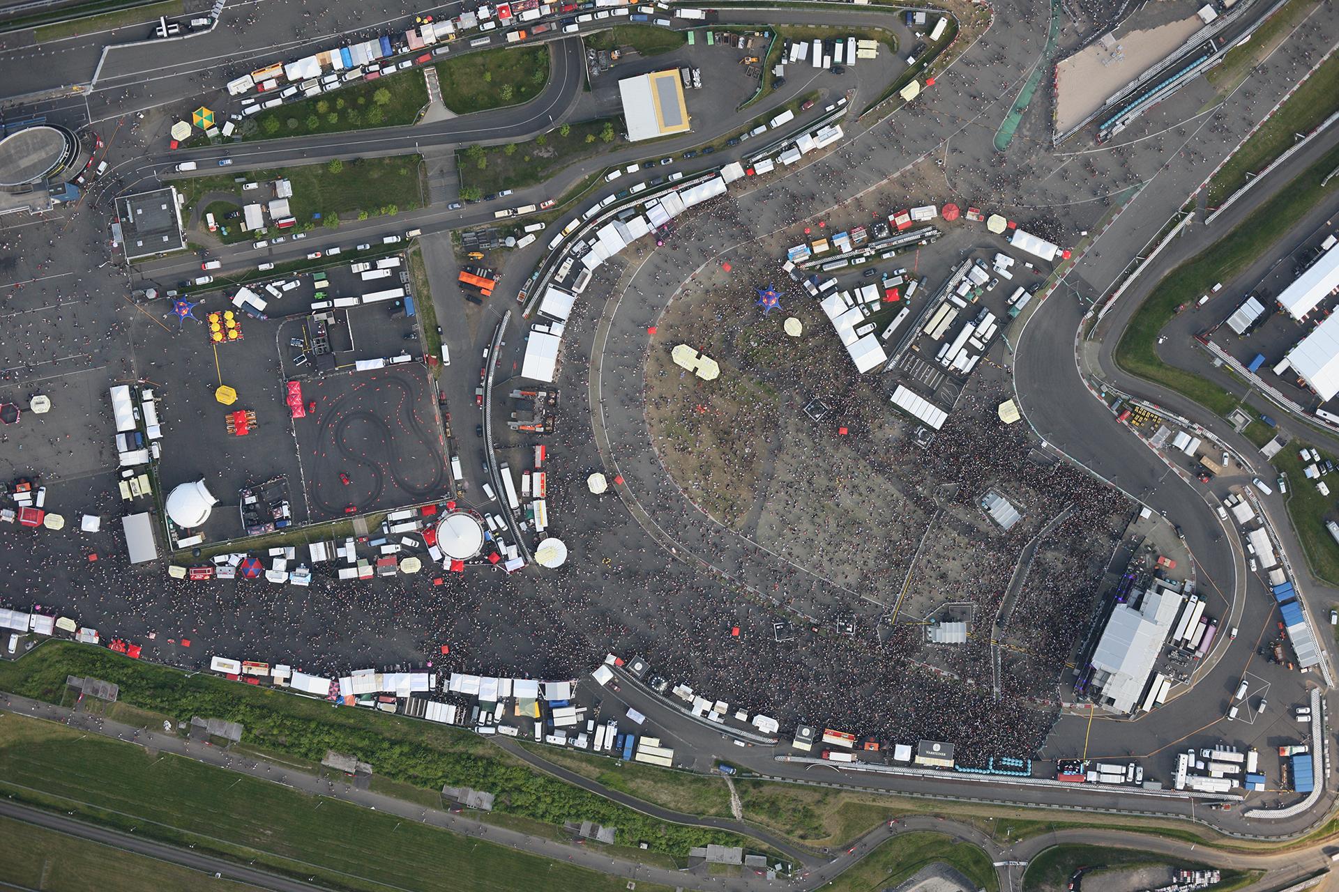 Rock am Ring 2013 – Original-Luftaufnahme