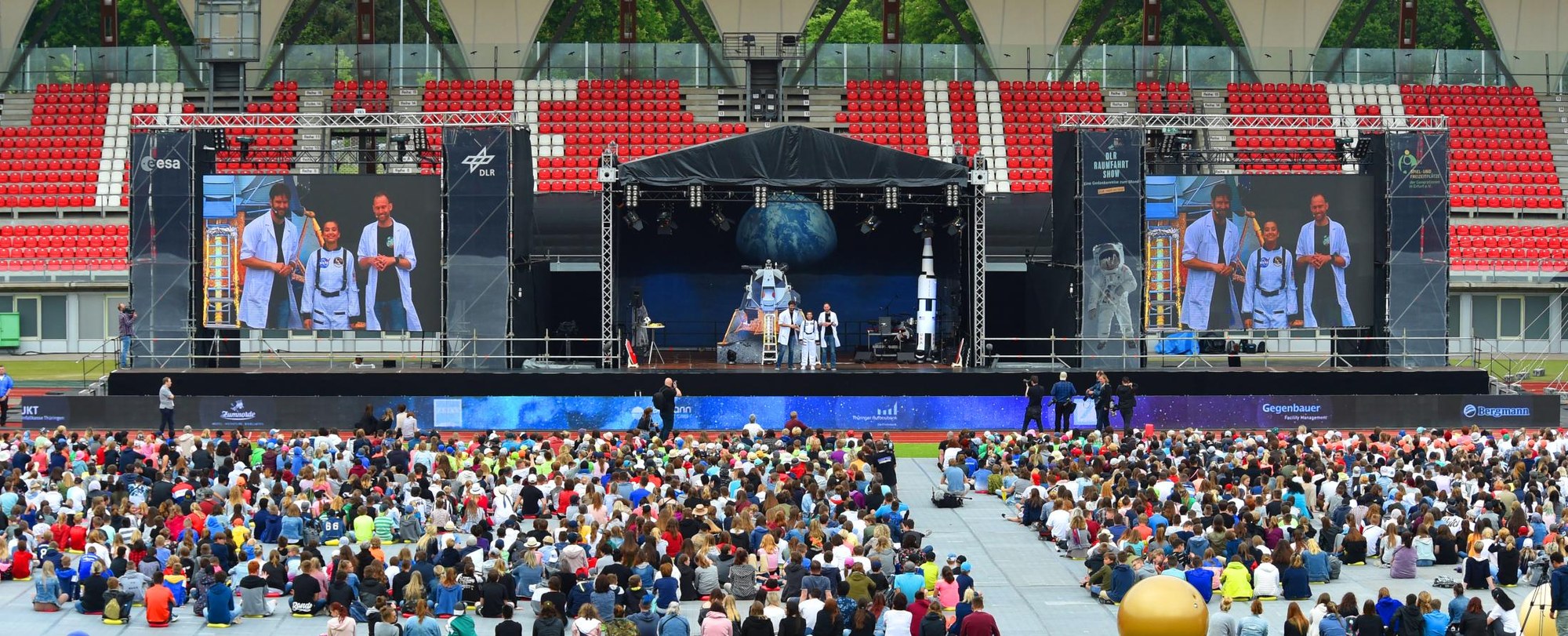 Bühnenprogramm der DLR_Raumfahrt_Show