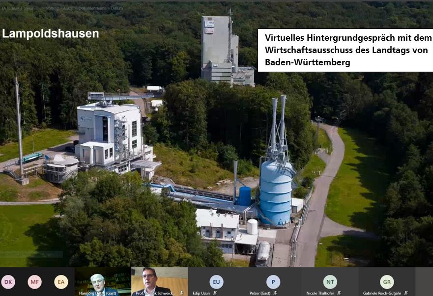 Virtuelles Hintergrundgespräch organisiert von DLR und BDLI