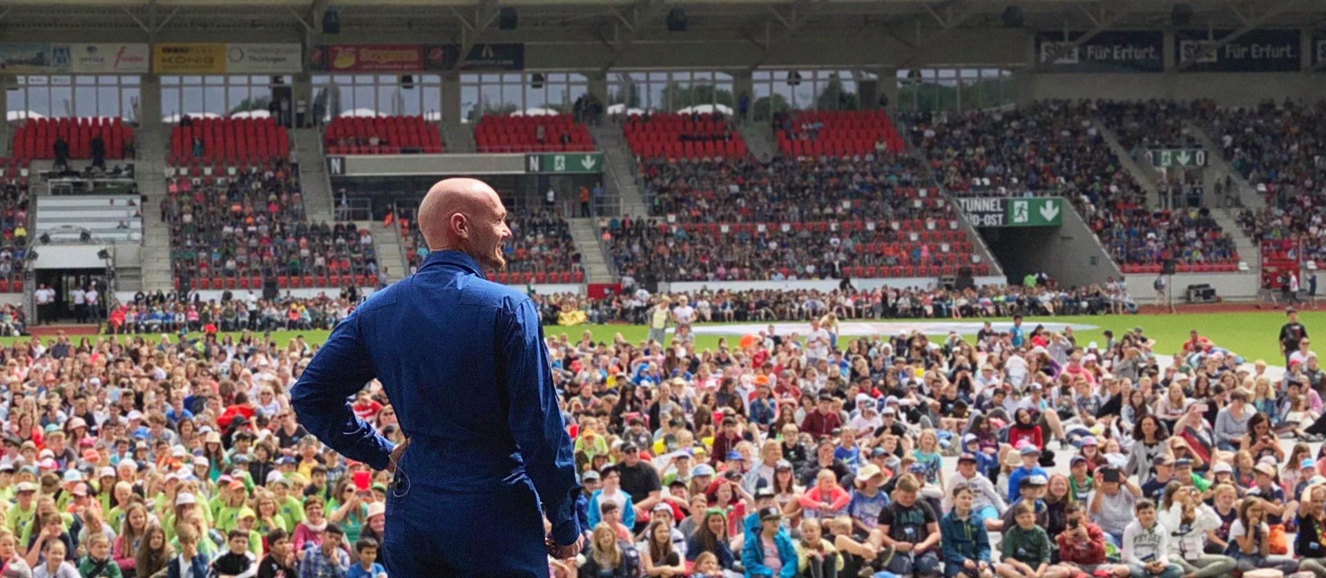 DLR_Raumfahrt_Show mit Astro-Alex in Erfurt