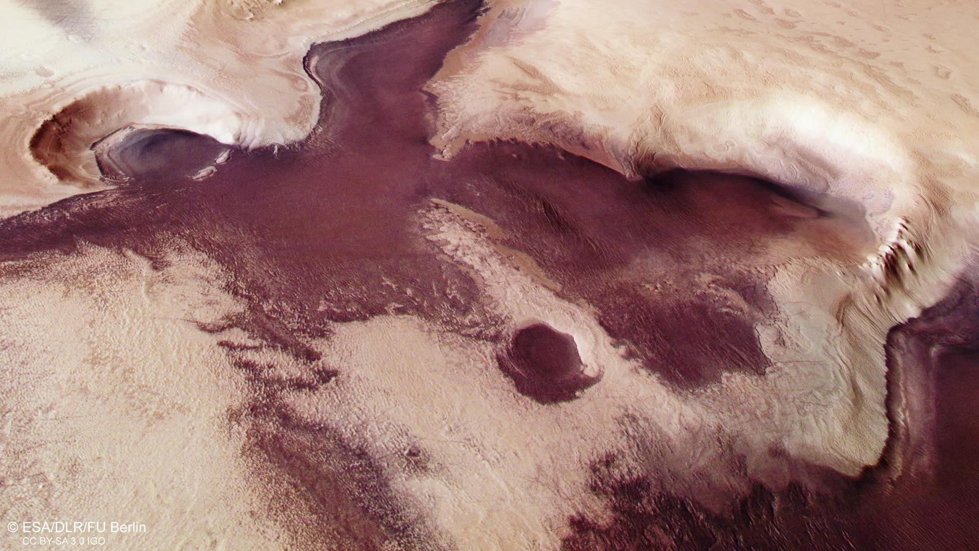 Der „Marsengel“ in perspektivischer Ansicht