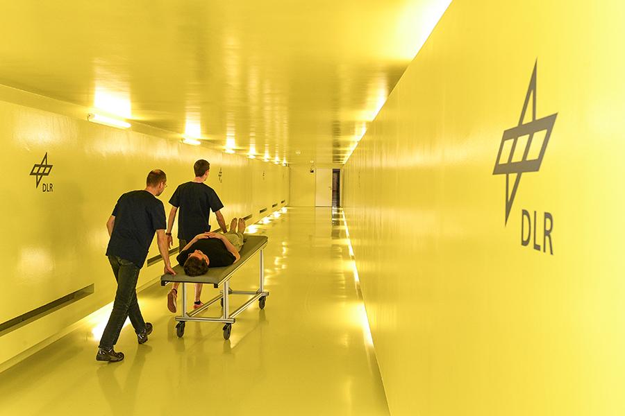 Auf dem Flur im :envihab