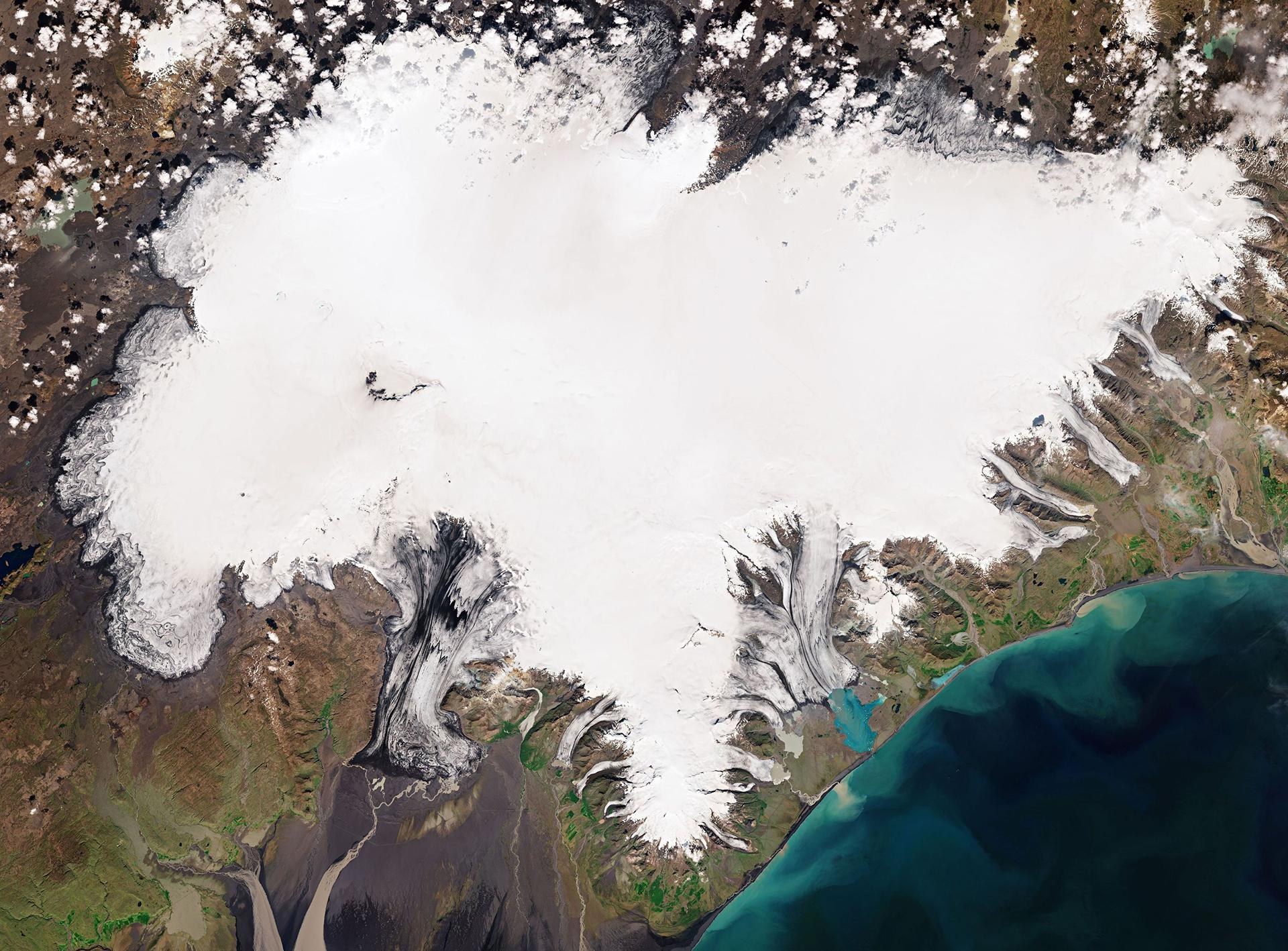 Vatnajökull-Gletscher auf Island
