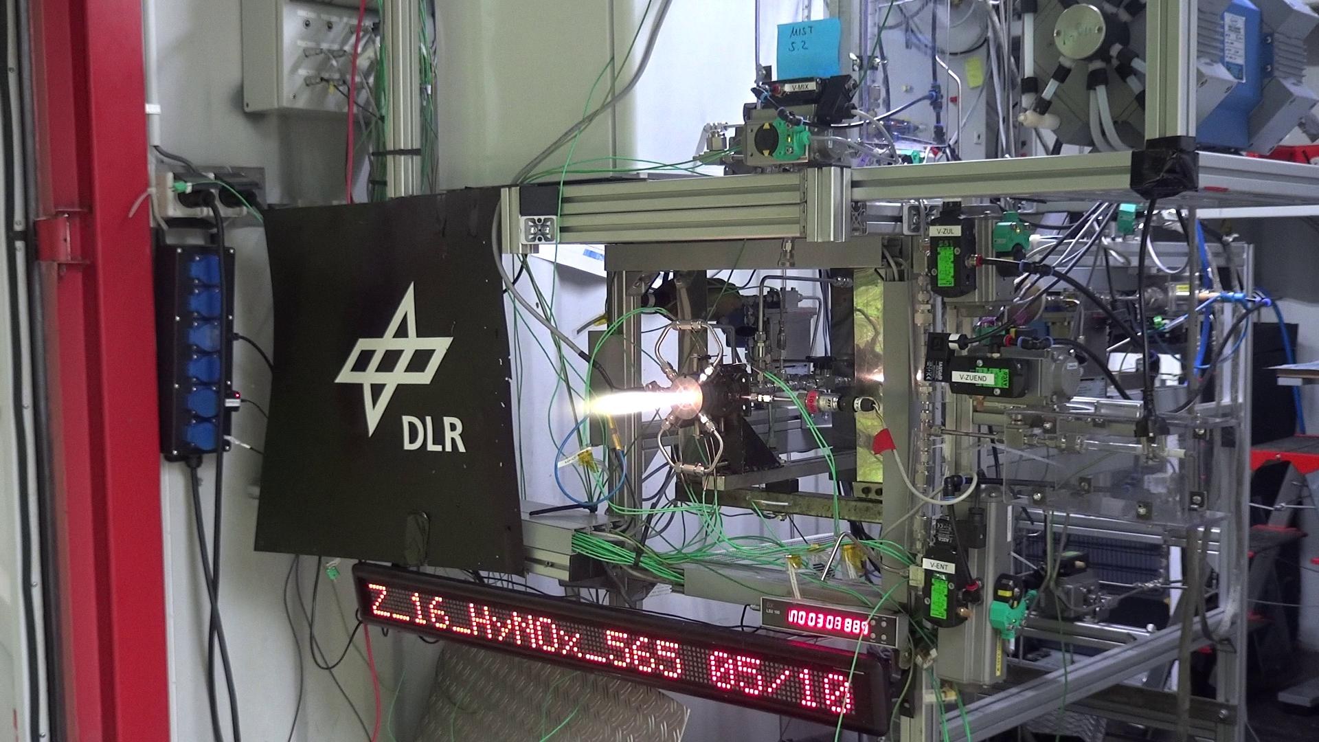 3D gedruckte Forschungsbrennkammer
