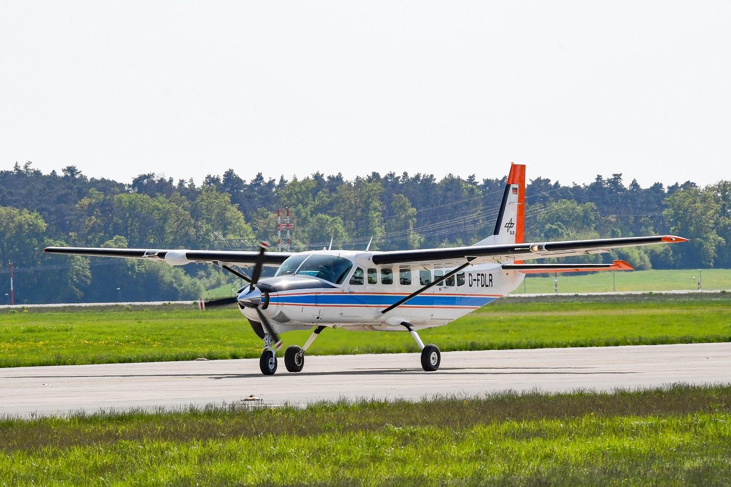 Die Cessna C-208B Grand Caravan des DLR