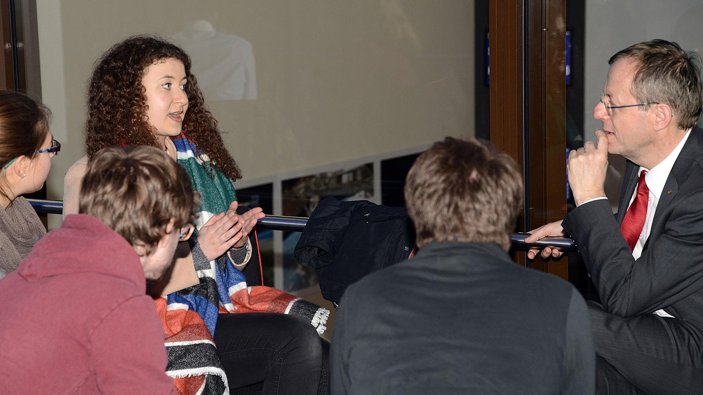 2015: Hintergrundgespräch mit dem DLR-Vorstandsvorsitzenden Prof. Jan Wörner