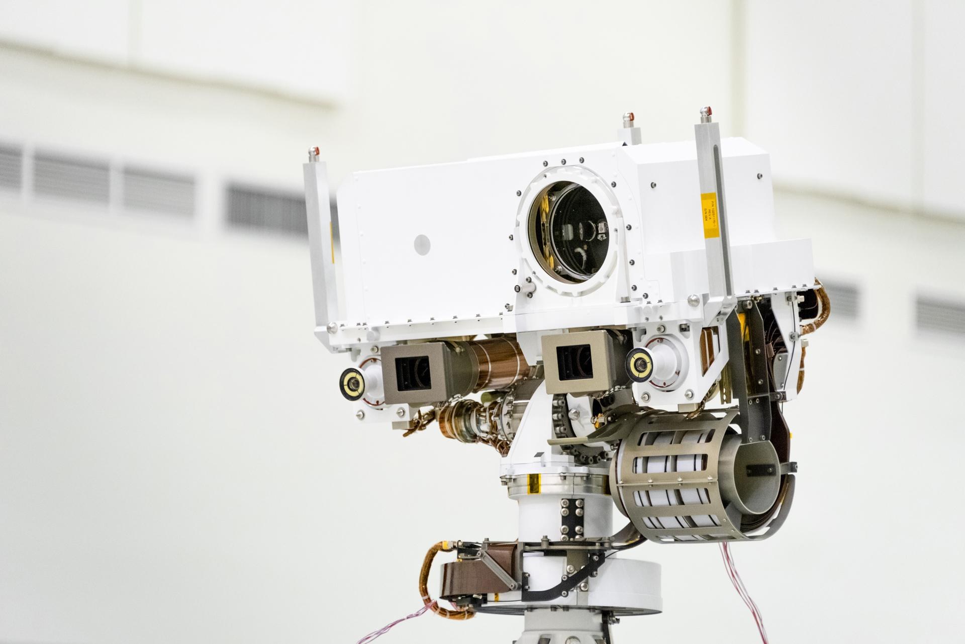 Hochauflösende Zoom-Stereokamera Mastcam-Z