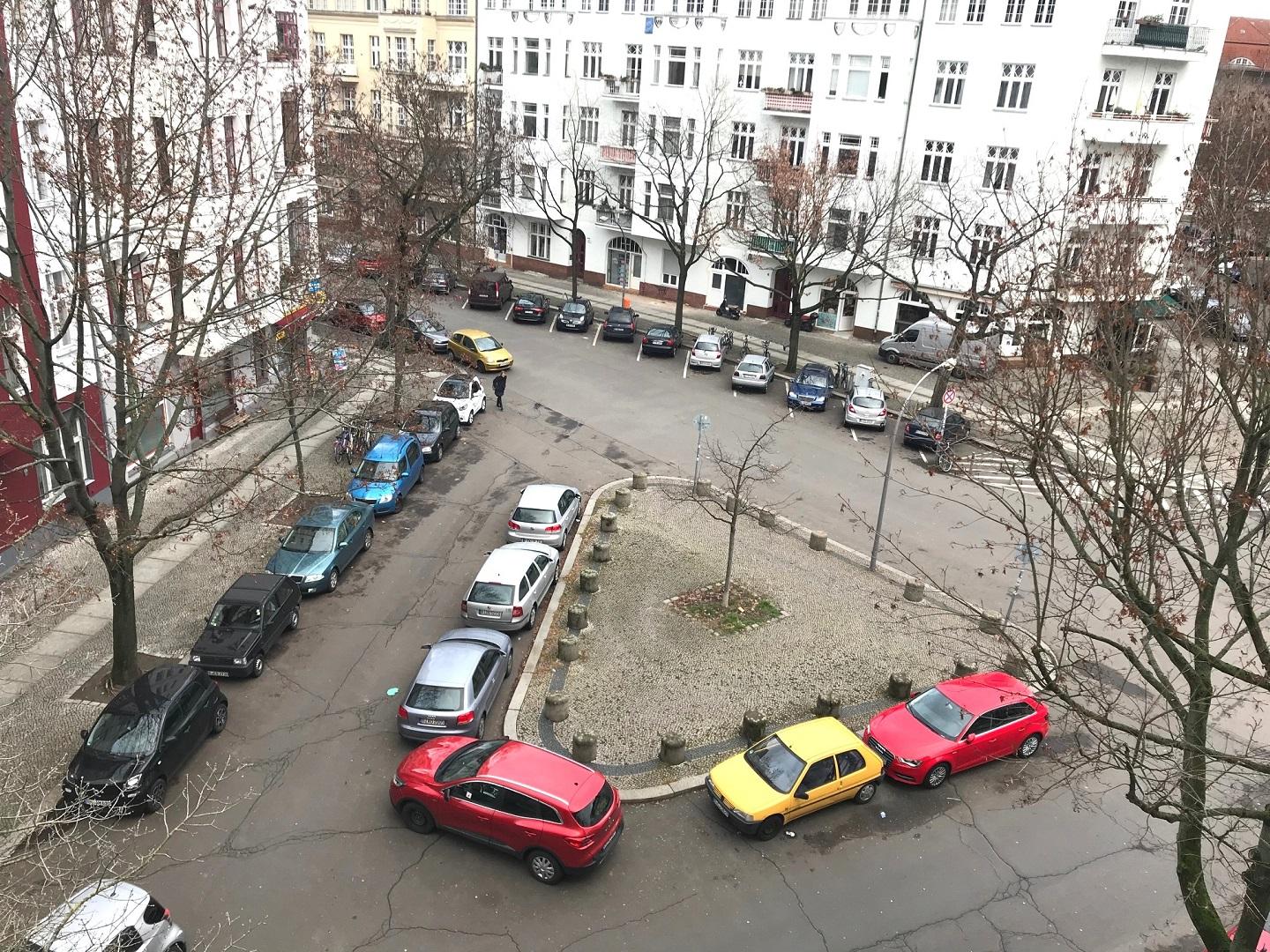 Kreuzung vor der Umgestaltung