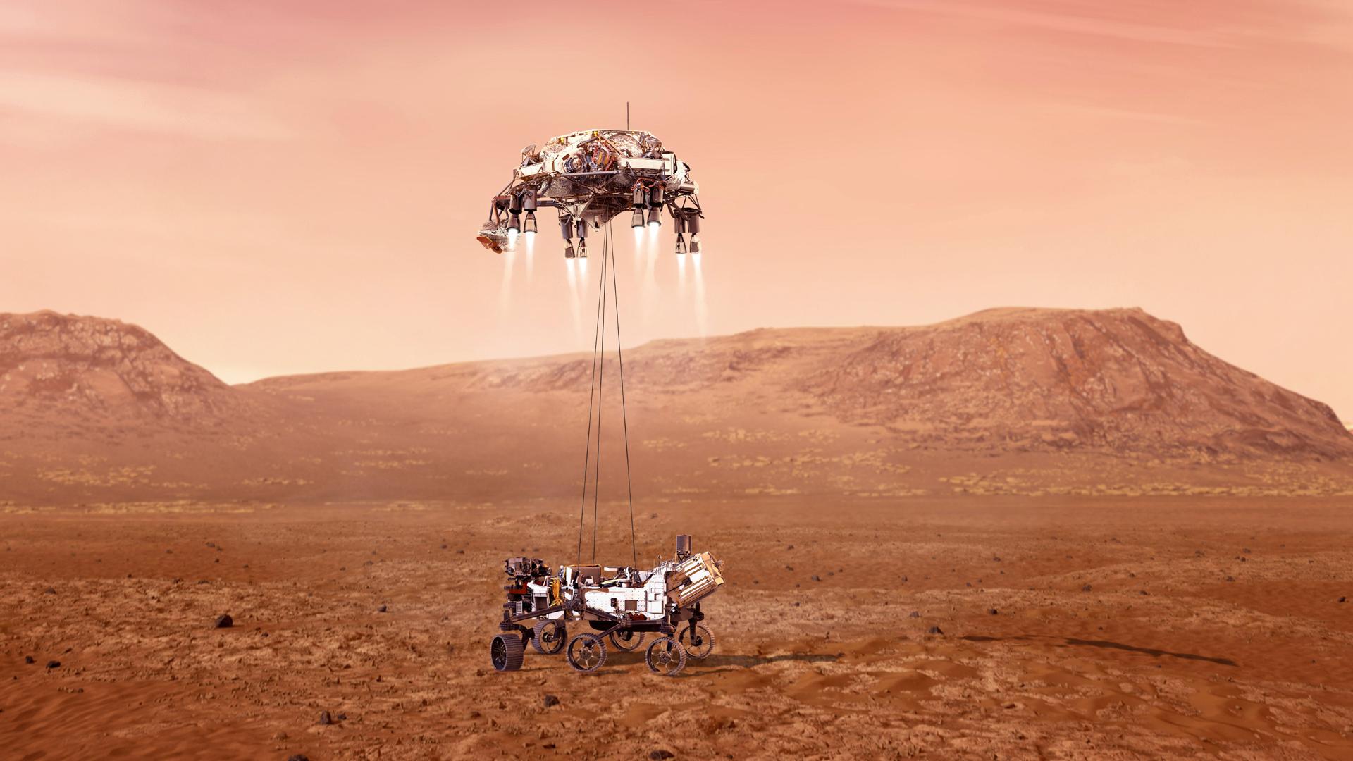 Das „Sky Crane Manöver“