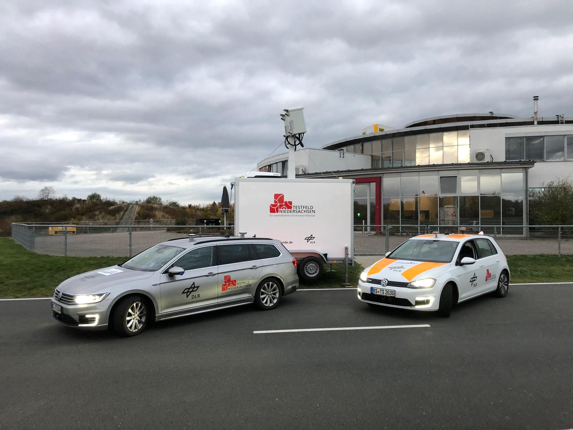 Versuchsfahrzeuge und mobile Sensorik