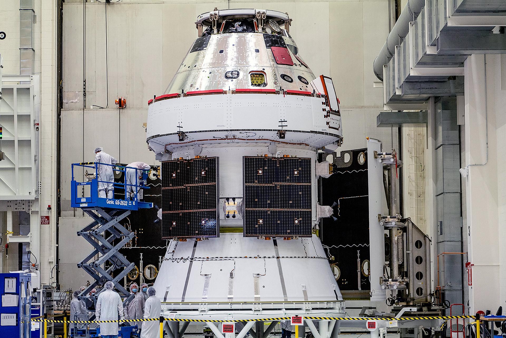 Orion im Kennedy Space Center