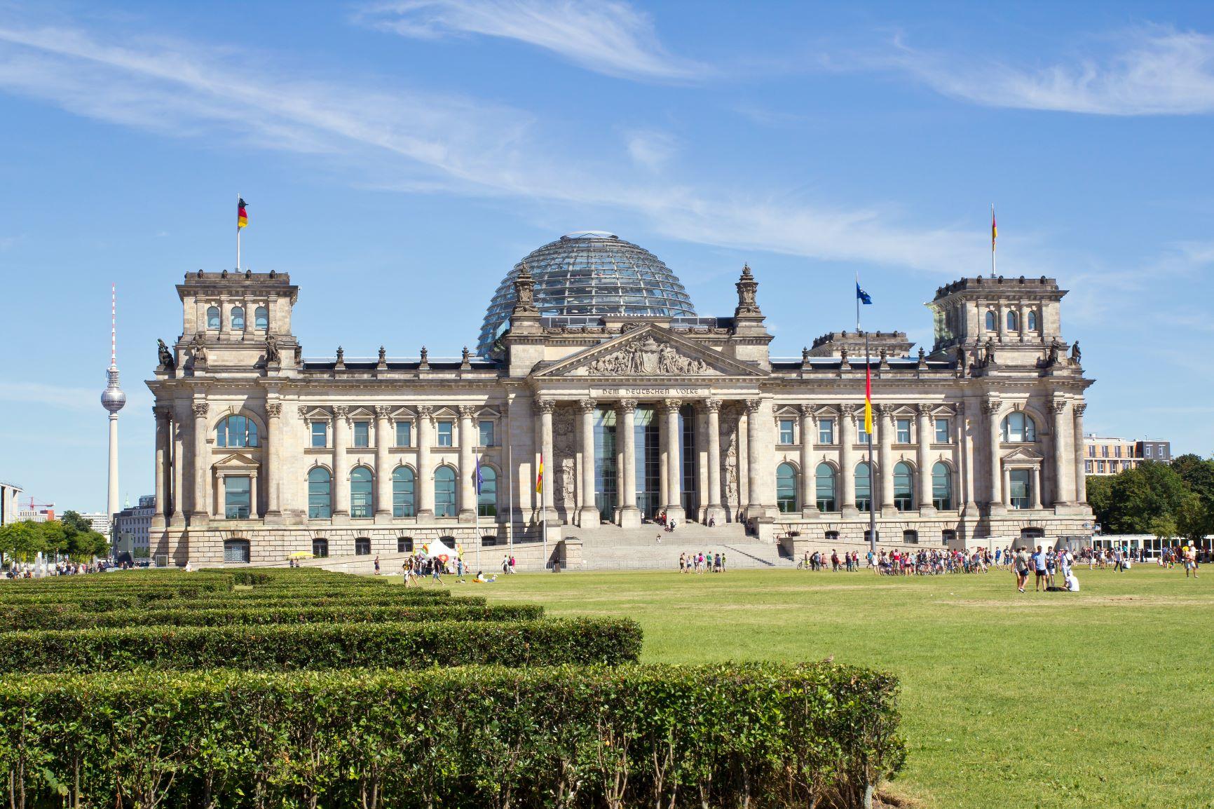 Reichstagsgebäude in Berlin