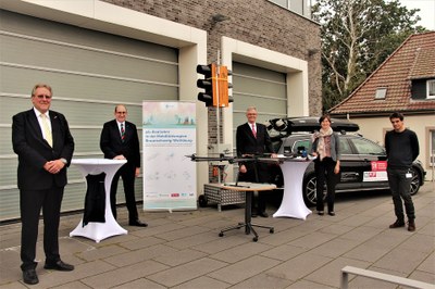 Gruppenbild 5G-Halbzeitevent
