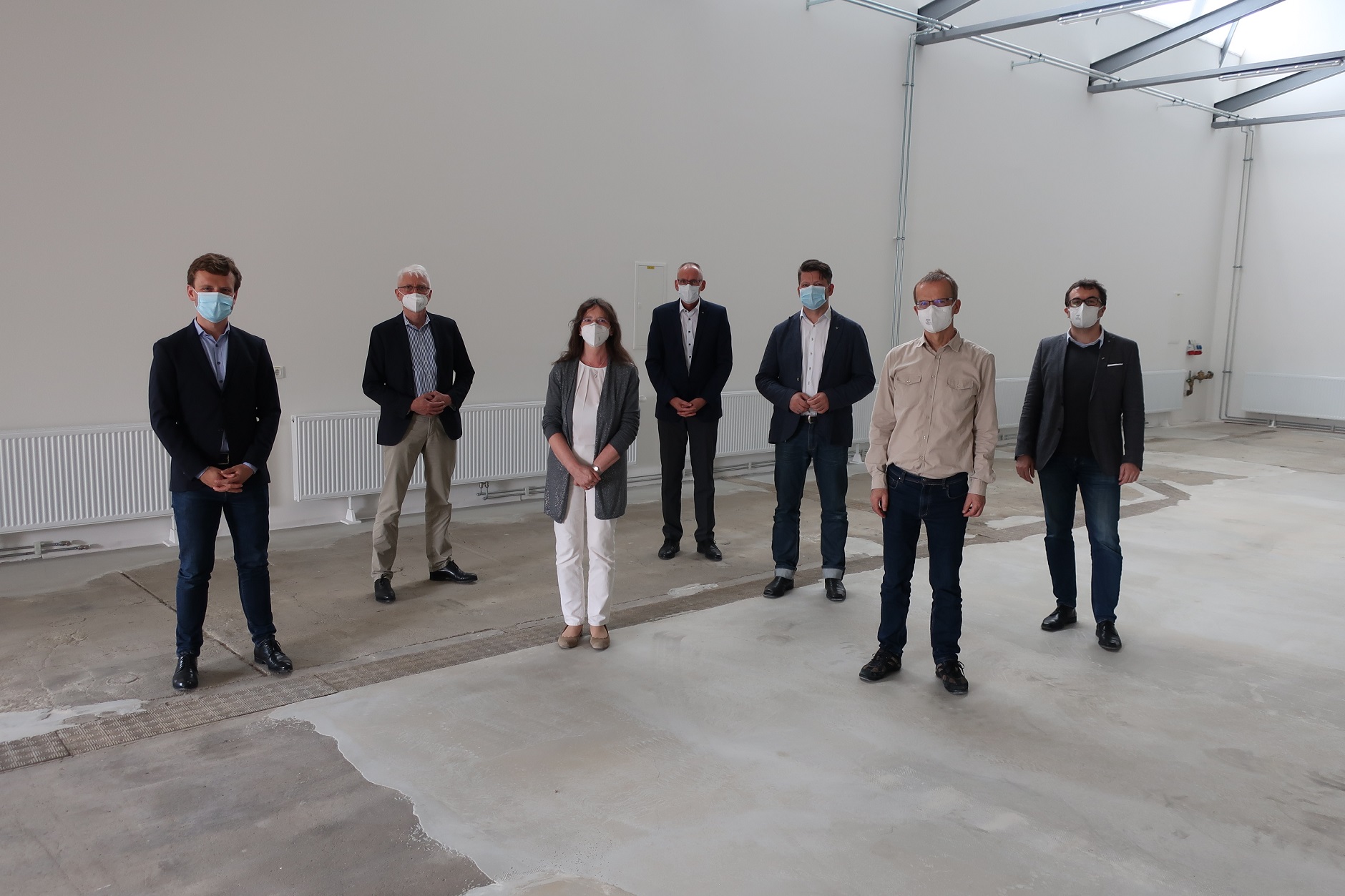 Der Oberbürgermeister der Stadt Zittau zu Besuch beim DLR-Institut für CO2-arme Industrieprozesse