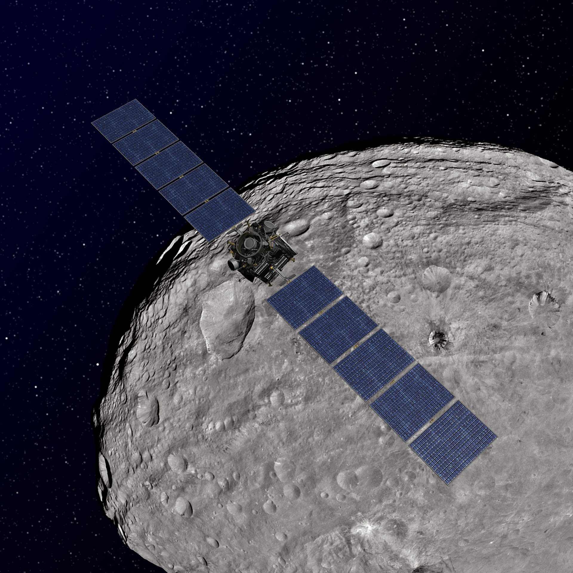 Die Dawn-Mission am Asteroiden Vesta