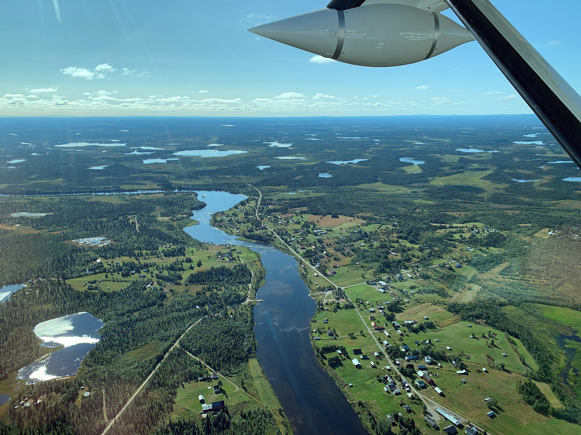 In-situ-Messung mit der DLR-Cessna