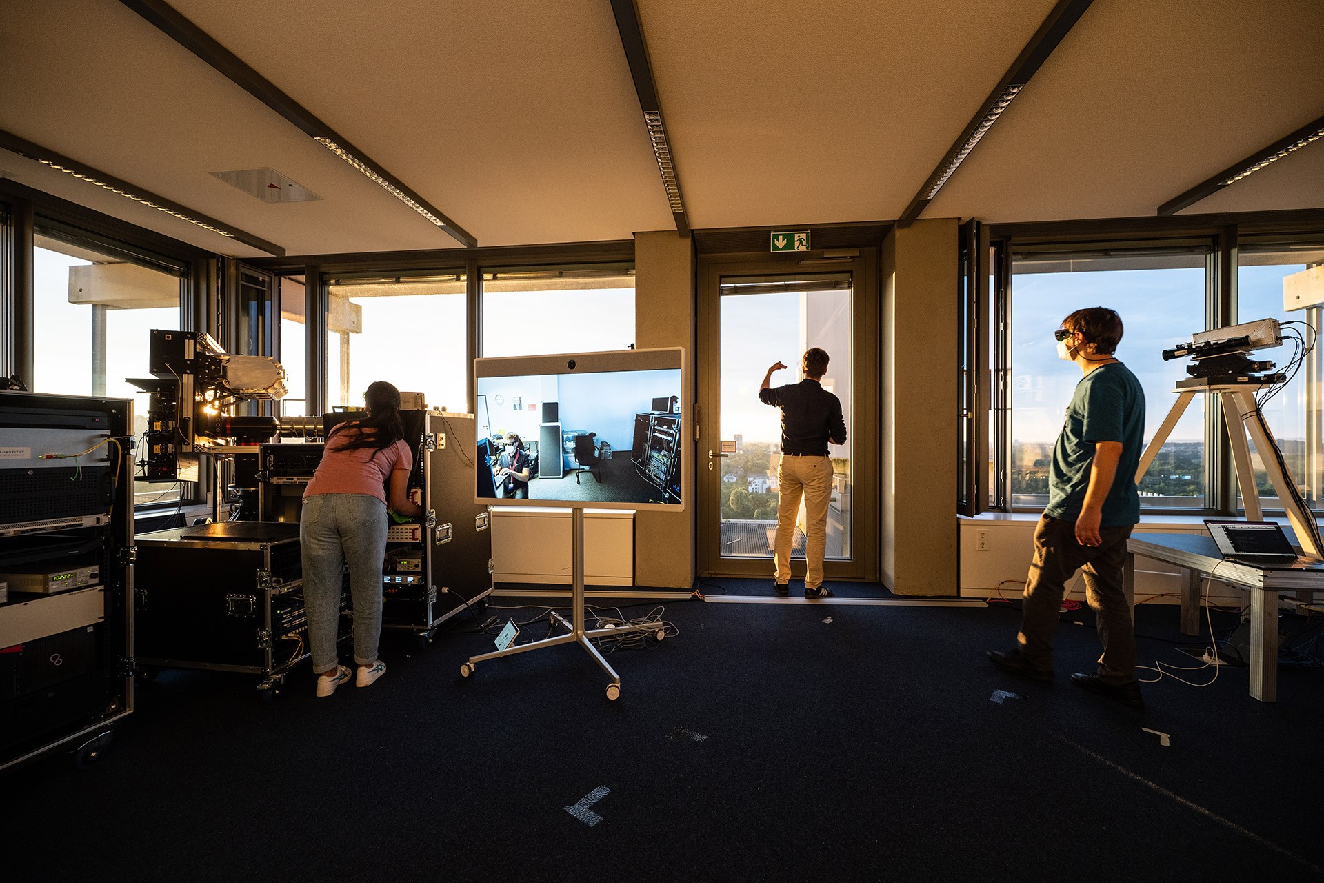 Übertragung der Quantenschlüssel