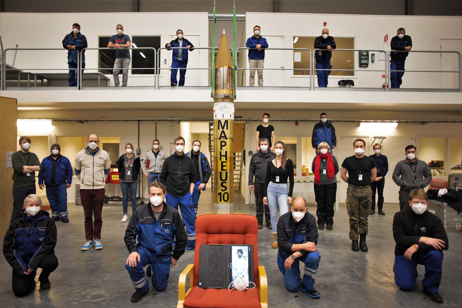 Das Team der MAPHEUS-10-Kampagne