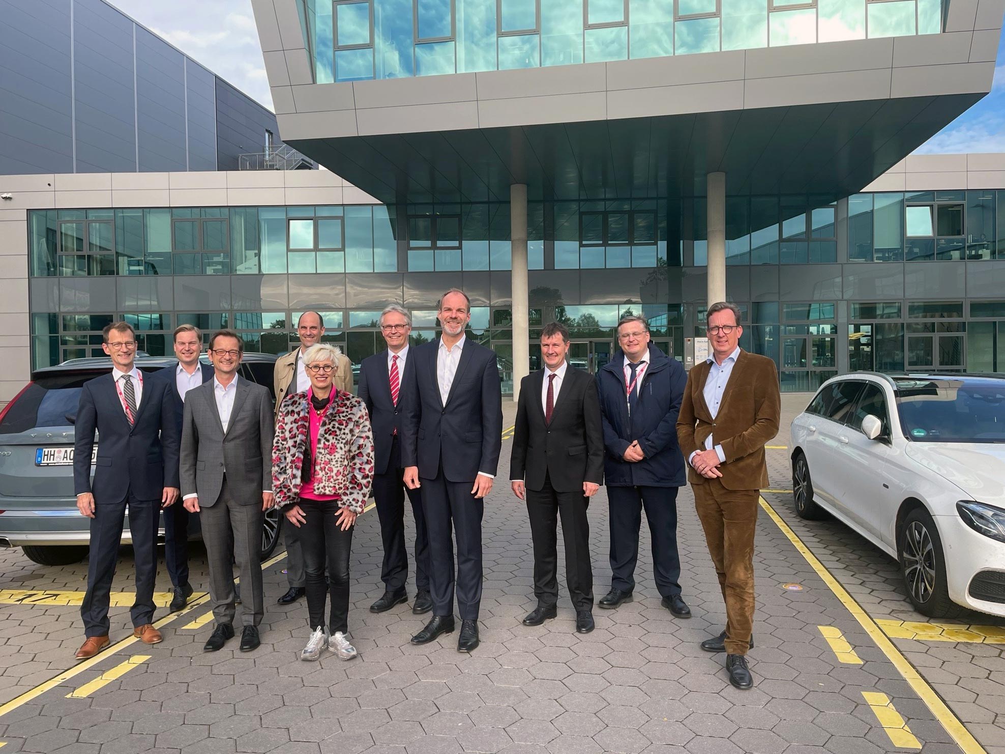 Delegation von MTU Aero Engines zu Besuch am DLR-Standort Hamburg