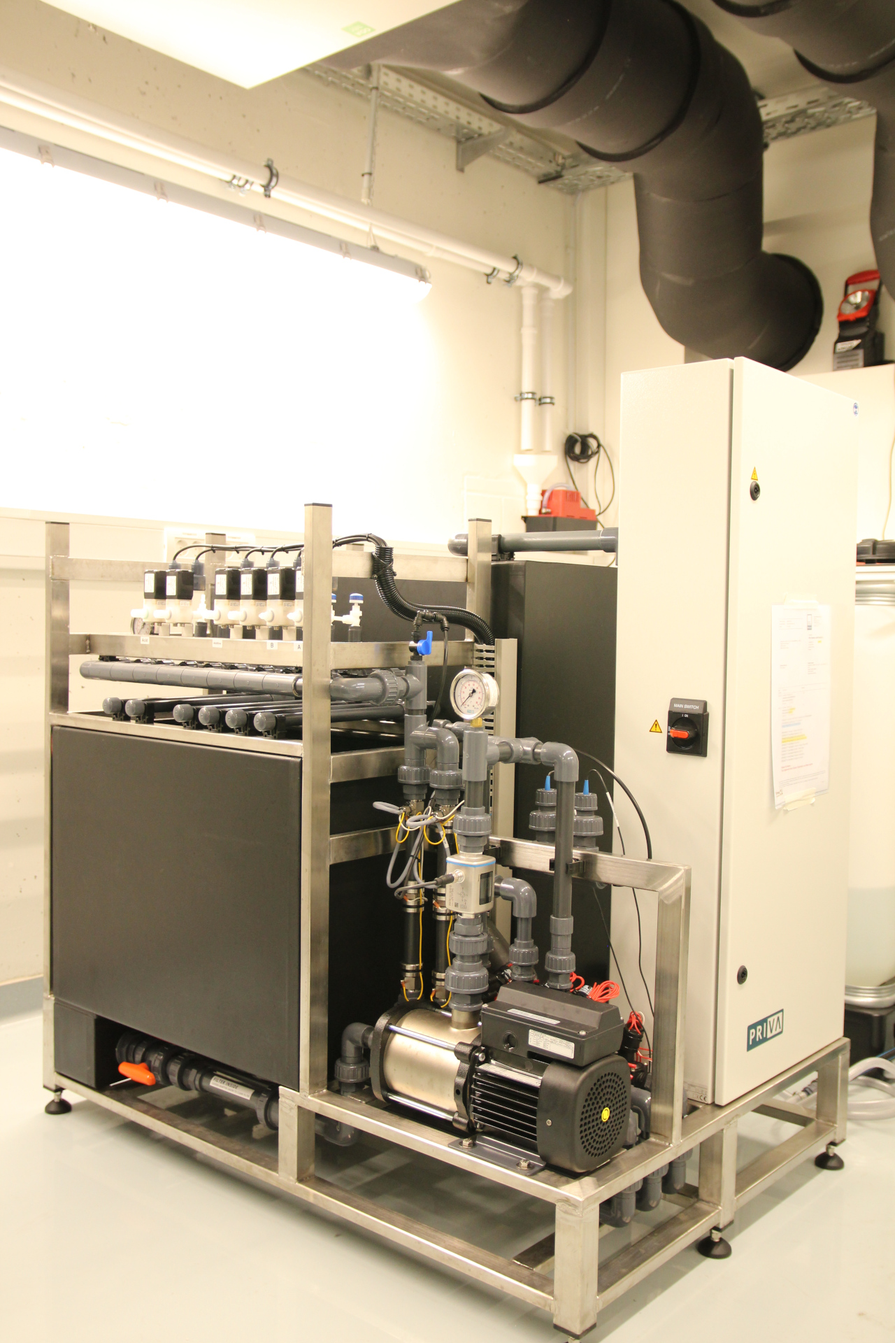 Prototyp eines Nährstoff-Mischsystems