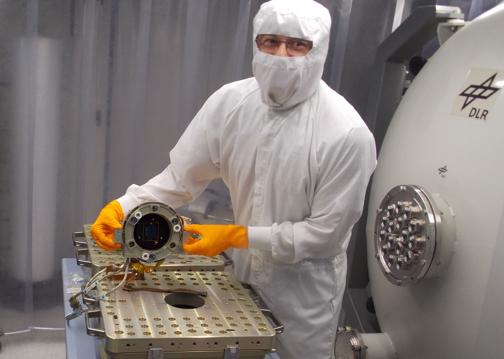 Das „Auge“ des Satelliten