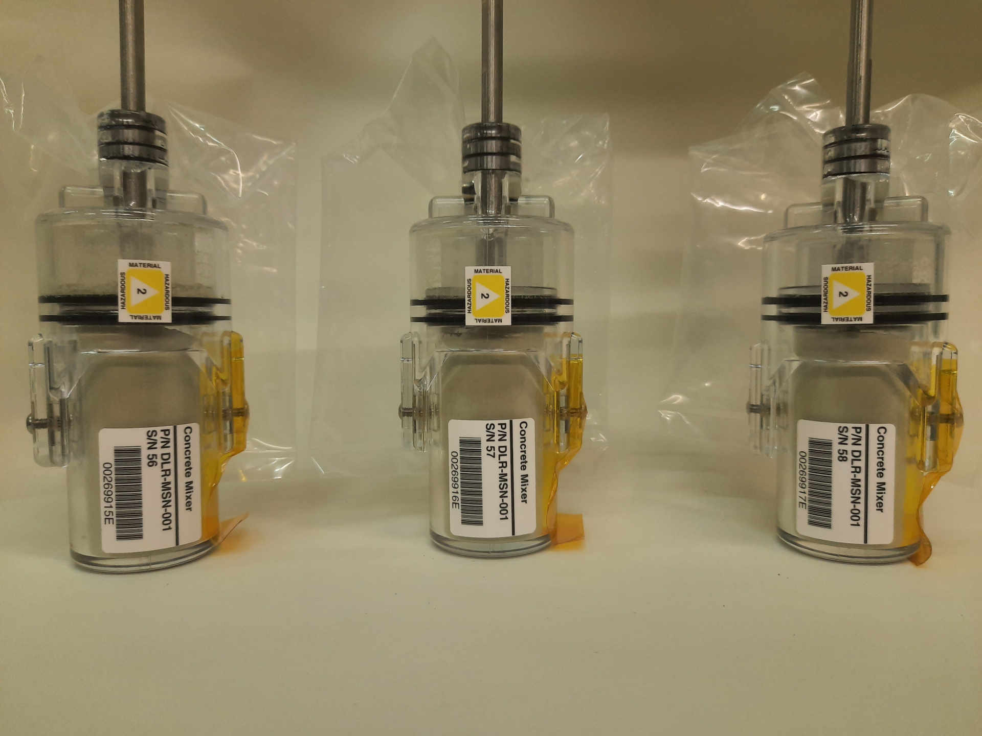 Betonmischer auf der ISS