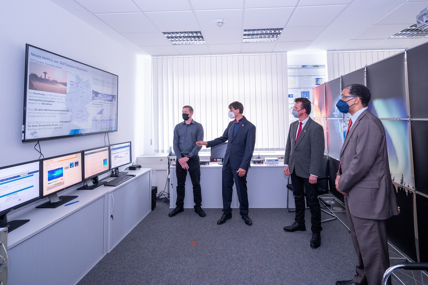 Besichtigung des IMPC-Showrooms