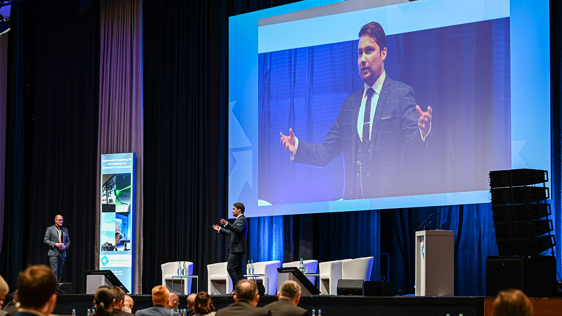 Keynote des Programmkoordinators Sicherheits- und Verteidigungsforschung Dr. Dirk Zimper