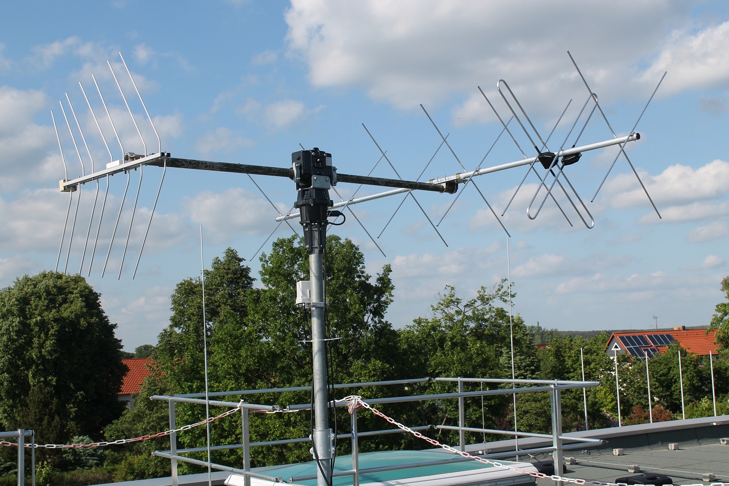 Funkantennen auf dem DLR_School_Lab