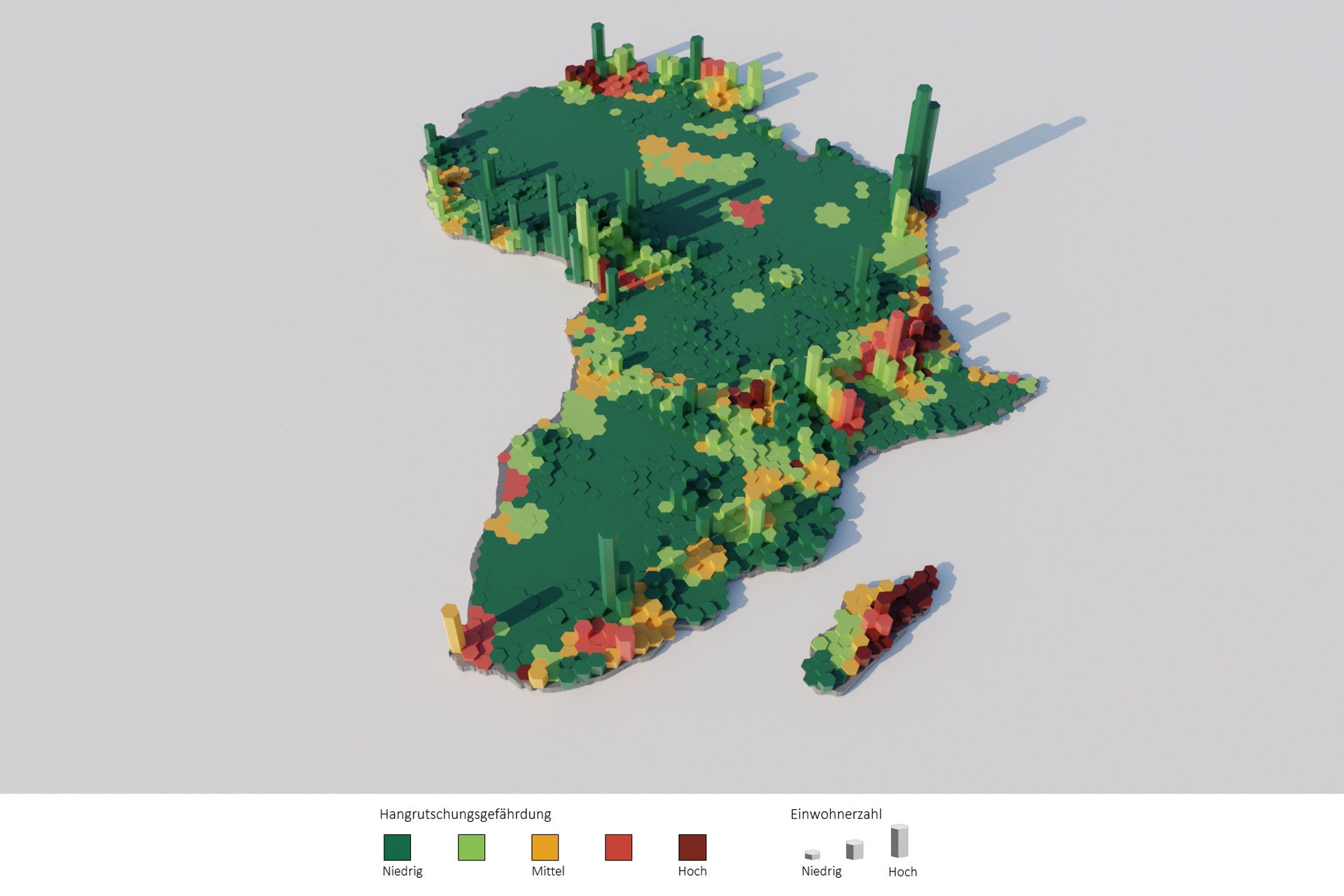 Gefahr durch Hangrutsche