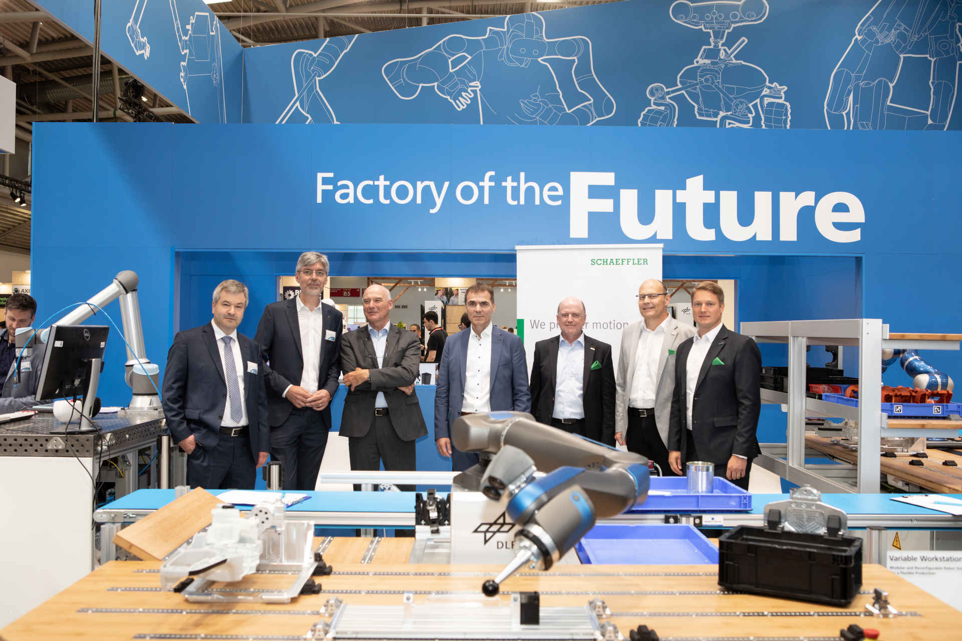 Kooperationspartner: DLR und Schaeffler