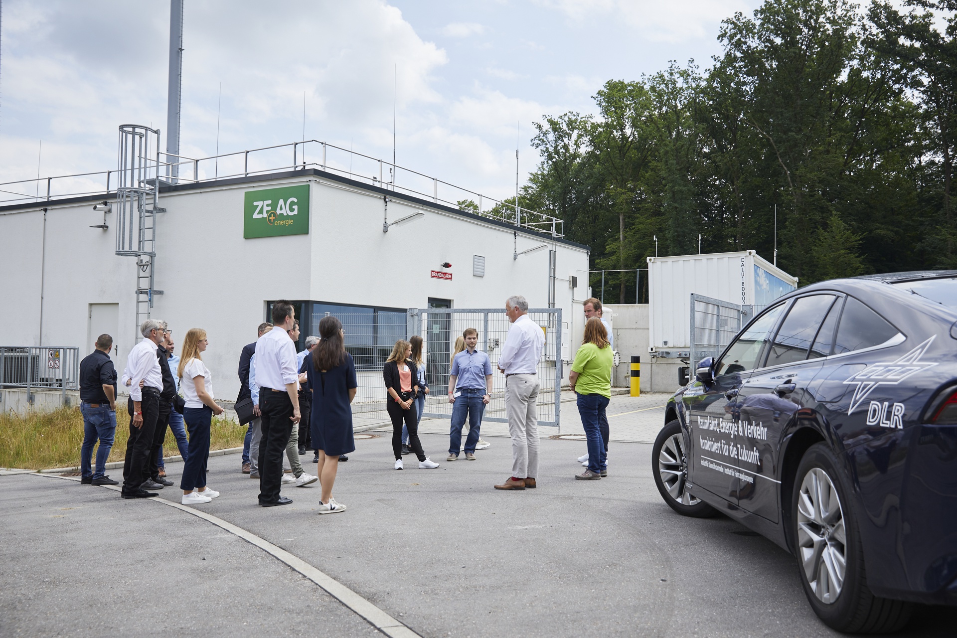 Besuch der Forschungs- und Demonstrationsplattform H2ORIZON