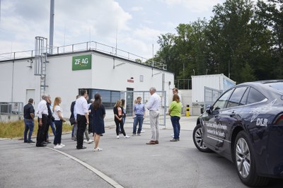 Besuch der Forschungs- und Demonstrationsplattform H2ORIZON