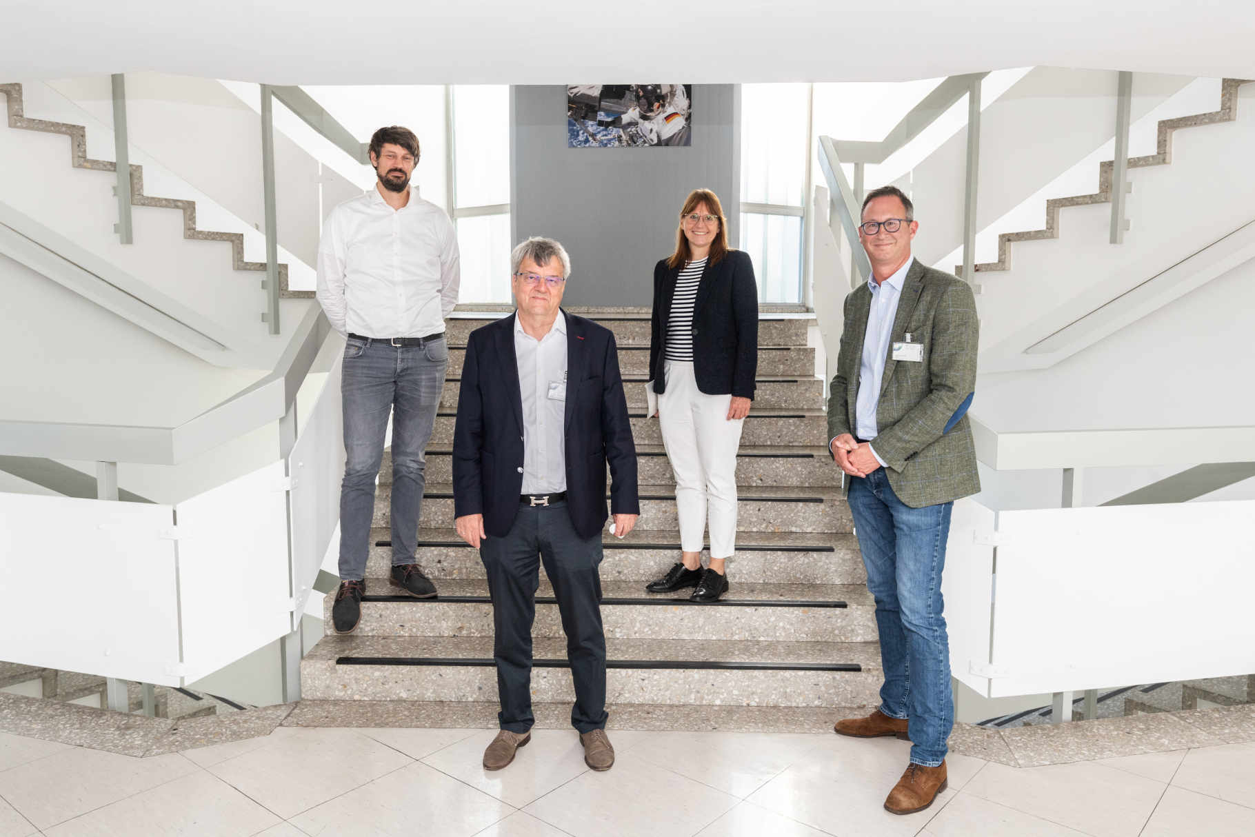 Dr. Andreas Klöckner, MdB Reinhard Houben, Dr. Melanie von der Wiesche, MdB Bern Reuther (v. l. n. r.)