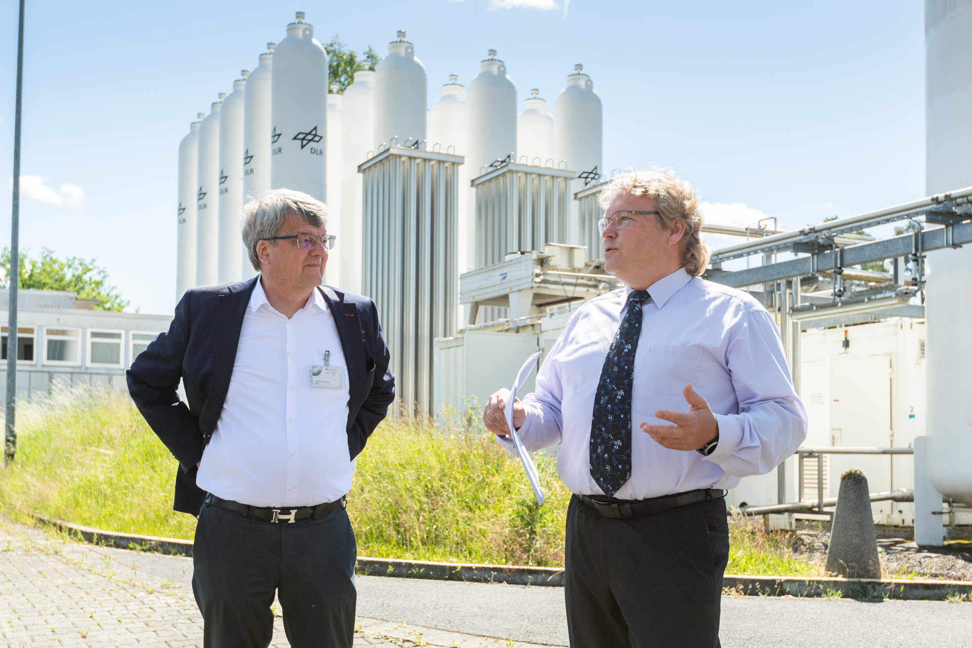 Reinhard Houben im Gespräch mit Dr. Andreas Döpelheuer