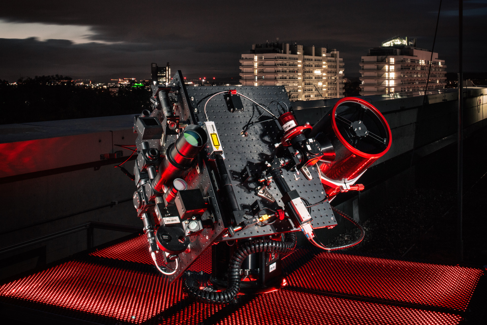 Mobile Satellite Laser Ranging Station des DLR-Instituts für Technische Physik