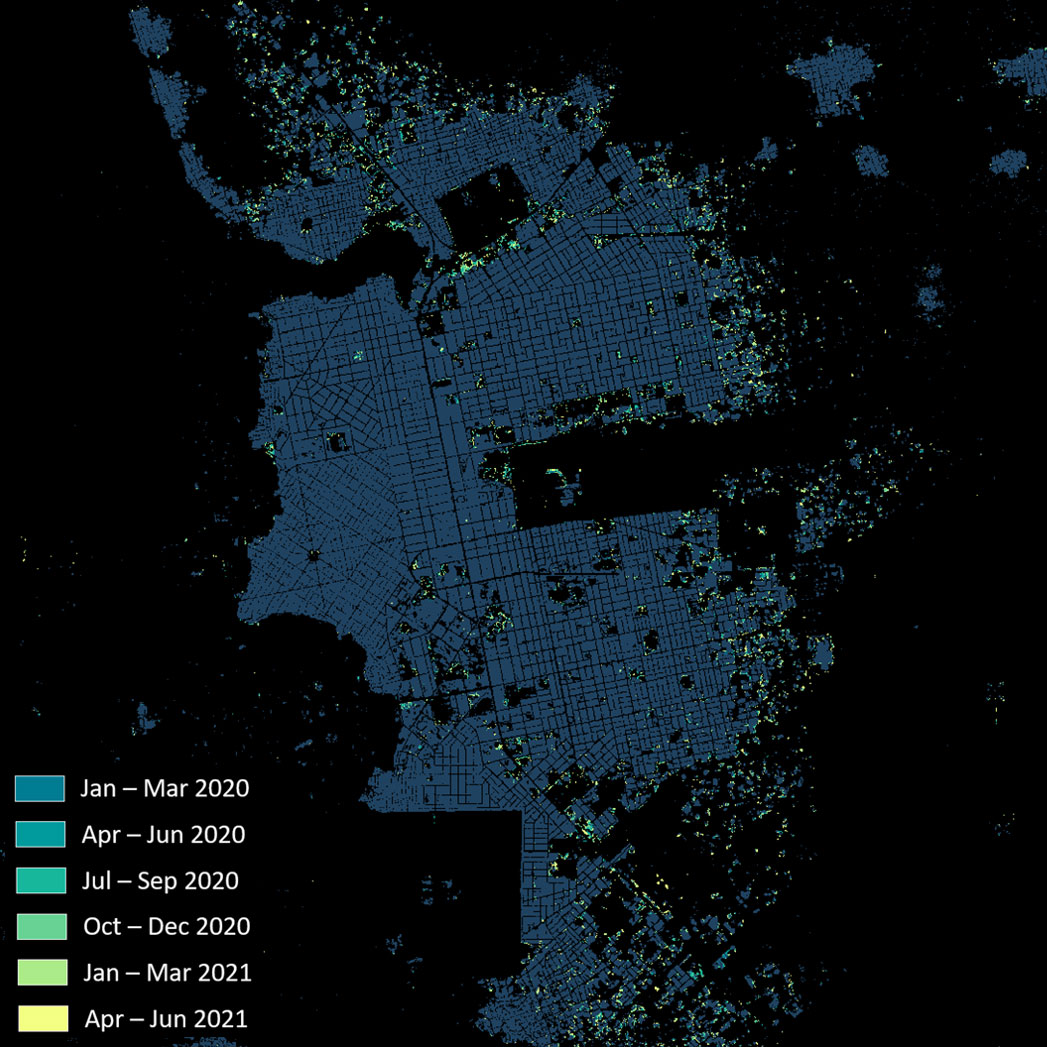 Neue Gebäude in Maradi (Niger)