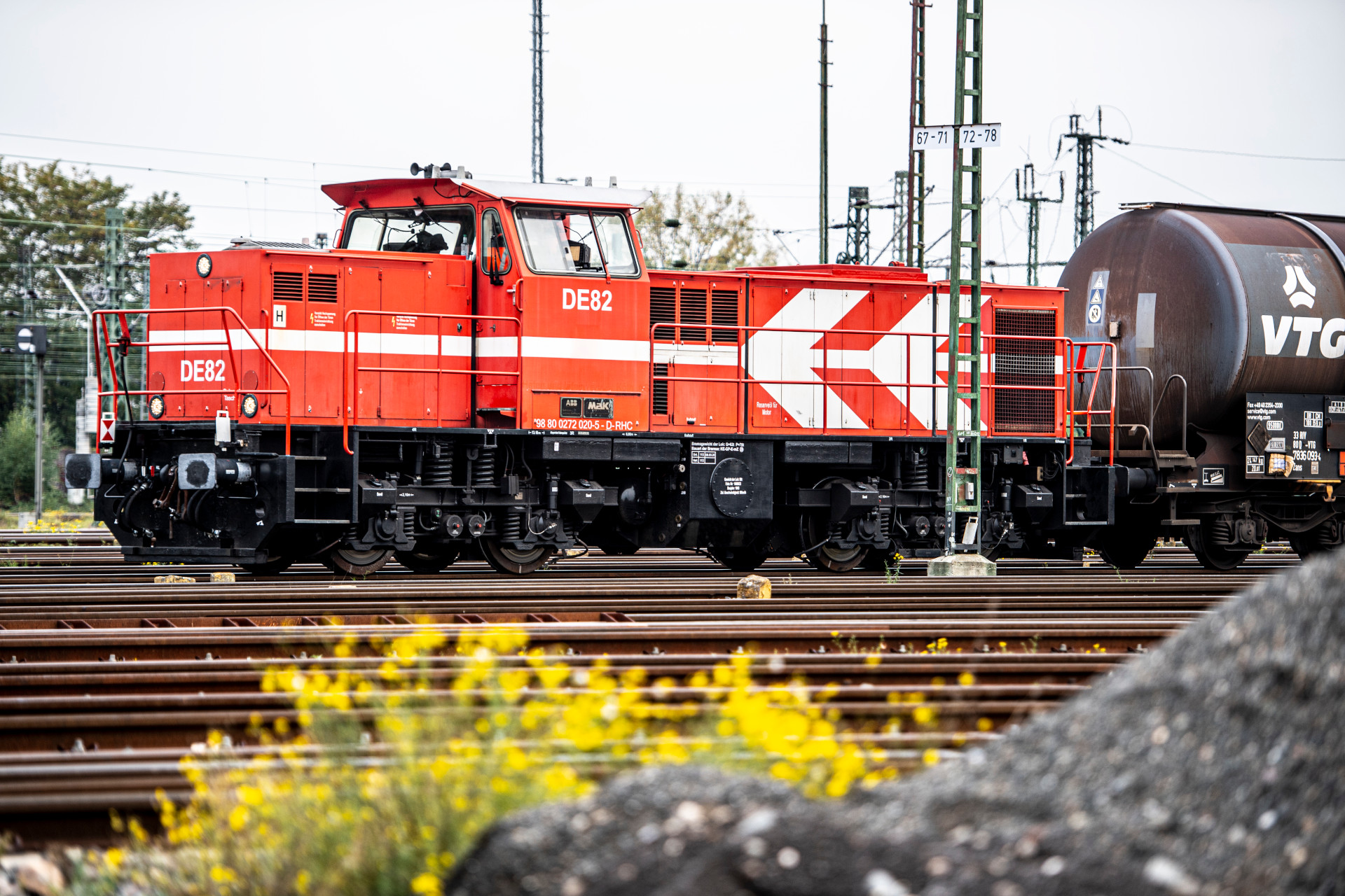 Rangierlokomotive DE82