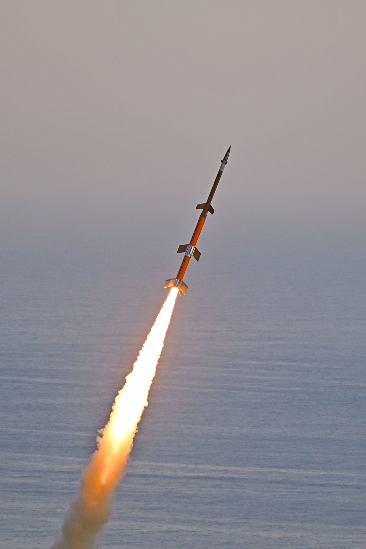 Start des STORT-Flugexperiments