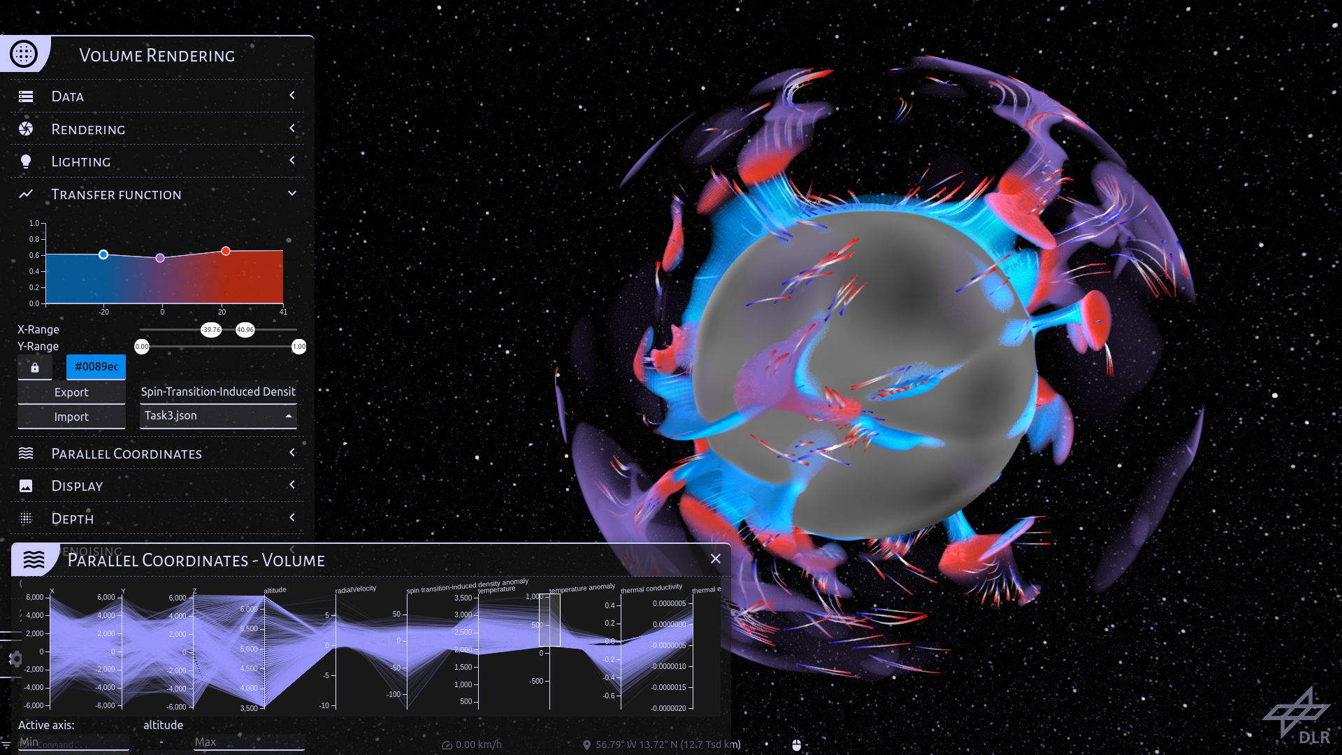 Analyse der Erdmantelkonvektion in CosmoScout VR