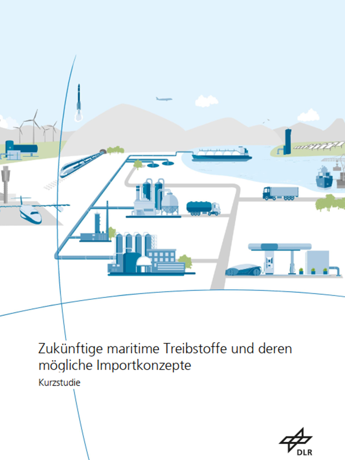 Titelbild Kurzstudie Maritime Treibstoffe