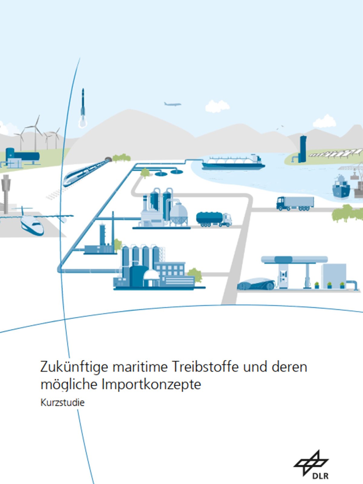Titelbild Kurzstudie Maritime Treibstoffe